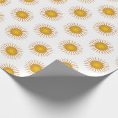 Hier komt het zonne-/Gift-opvulpapier Cadeaupapier (Hoek)