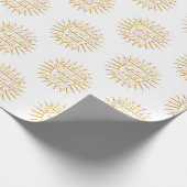 Hier komt het zonne-/Gift-opvulpapier Cadeaupapier (Hoek)