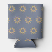 Hier komt het zoon baby shower blikjeskoeler (Voorkant)