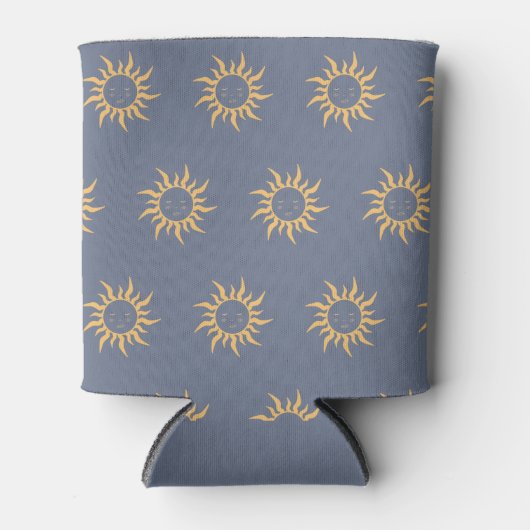 Hier komt het zoon baby shower blikjeskoeler (Voorkant)