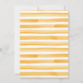 Hier komt het zoontje Baby shower Kaart (Achterkant)