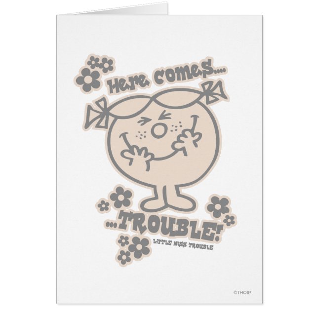 Hier komt kleine Miss Trouble (Voorkant)