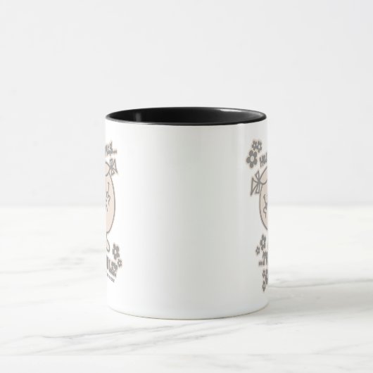 Hier komt kleine Miss Trouble Mok (Midden)