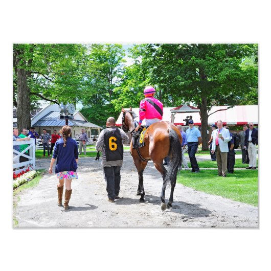 Hier komt Rosie naar de Post Foto Afdruk (Voorkant)