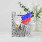 Hier komt Rusland Briefkaart (Staand voorkant)