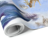 HIER KOMT SANTA CLAUS CADEAUPAPIER (Rol Hoek)