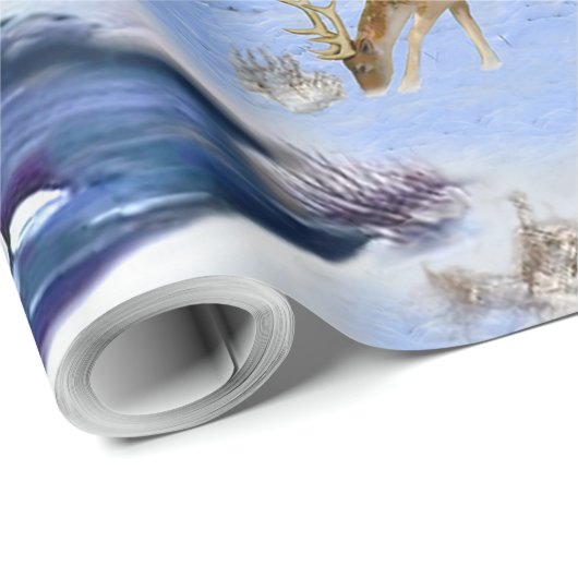 HIER KOMT SANTA CLAUS CADEAUPAPIER (Rol Hoek)