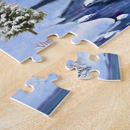 HIER KOMT SANTA CLAUS LEGPUZZEL (Zijkant)