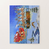 HIER KOMT SANTA CLAUS LEGPUZZEL (Verticaal)