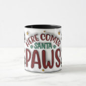 Hier Komt Santa Paws Mok (Midden)