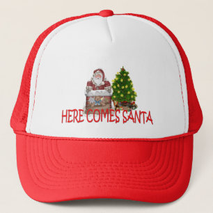 HIER KOMT SANTA TRUCKER PET
