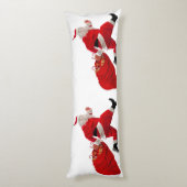 Hier komt Sinterklaas lichaam kussen (Achterkant (Verticaal))