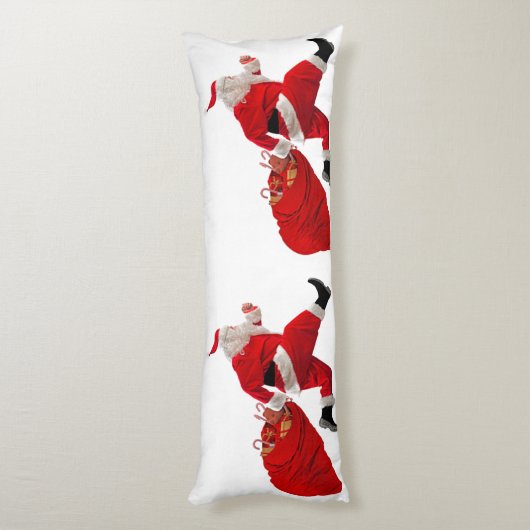 Hier komt Sinterklaas lichaam kussen (Achterkant (Verticaal))