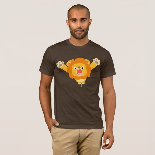 Hier komt Trouble (schattige cartoon) T-shirt (Voorkant volledig)