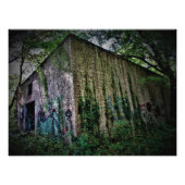 "Hier kun je eeuwigheid besteden" Foto Afdruk (Voorkant)