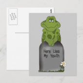 Hier ligt mijn jeugd briefkaart (Voorkant / Achterkant)