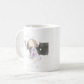 Hier met ons, niet voor ons koffiemok (Voorkant links)