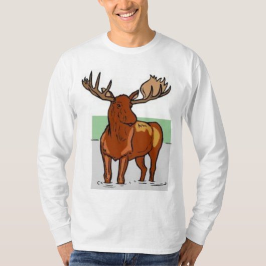 Hier Moosey Moosey T-shirt (Voorkant)