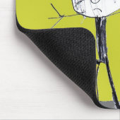 Hier Mousy Mousy mousepad Muismat (Hoek)