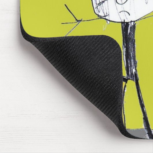 Hier Mousy Mousy mousepad Muismat (Hoek)