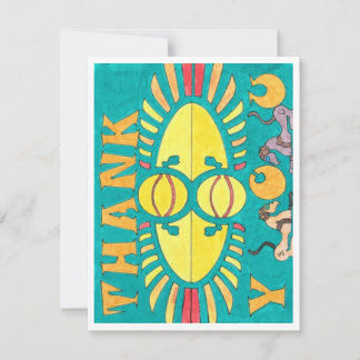 Hier & nu dank je bedankkaart