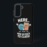 Hier Nu Terug Naar De Klas Schoolverpleegster Medi Samsung Galaxy Hoesje<br><div class="desc">Hier Nu Terug Naar De Klas Schoolverpleegster Medisch Professional</div>