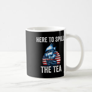 Hier om de thee te morsen US Patriotic Pride 4th o Koffiemok