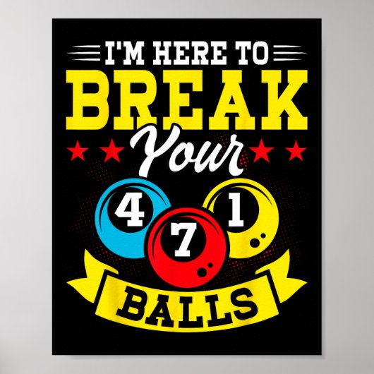 Hier om je leven te breken poster (Voorkant)
