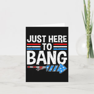 Hier om Shirt vuurwerk te vieren 4e Kaart