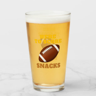 Hier om snacks te scoren glas