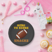 Hier om snacks te scoren papieren bordje (Feest)