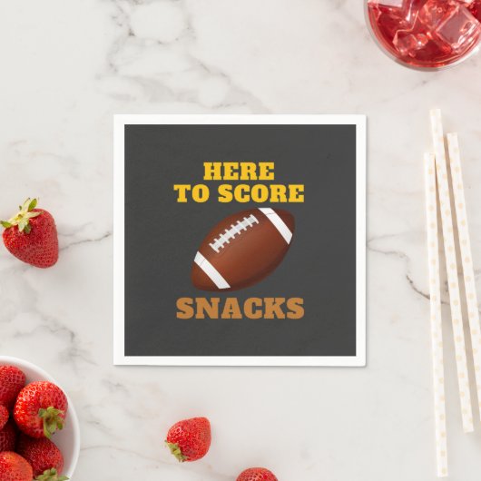 Hier om snacks te scoren servet (Insitu)