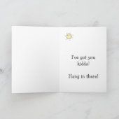 Hier om te luisteren! Ik heb jou! Schattigee kanke Kaart (Binnen)