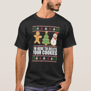 HIER OM UW COOKIES Ugly Web Developers Co. TE VERW T-shirt