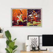 Hier over ~ Hier ~  Wereldoorlog 1 Poster (Thuiskantoor)