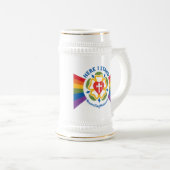 "Hier sta ik" stein Bierpul (Voorkant rechts)