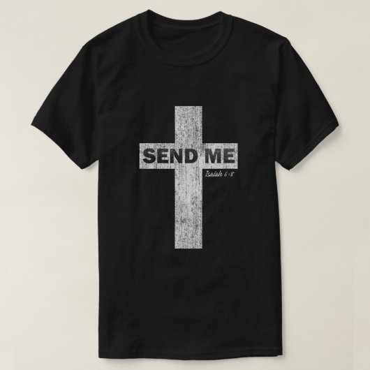 Hier stuur ik me Isaiah T-shirt (Design voorkant)