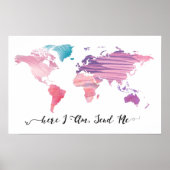 Hier stuur ik me poster (Voorkant)