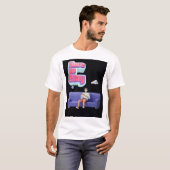 HIER TE BLIJVEN, VIDEO GAMER T-SHIRT (Voorkant volledig)