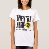 Hier! V2 T-shirt (Voorkant)