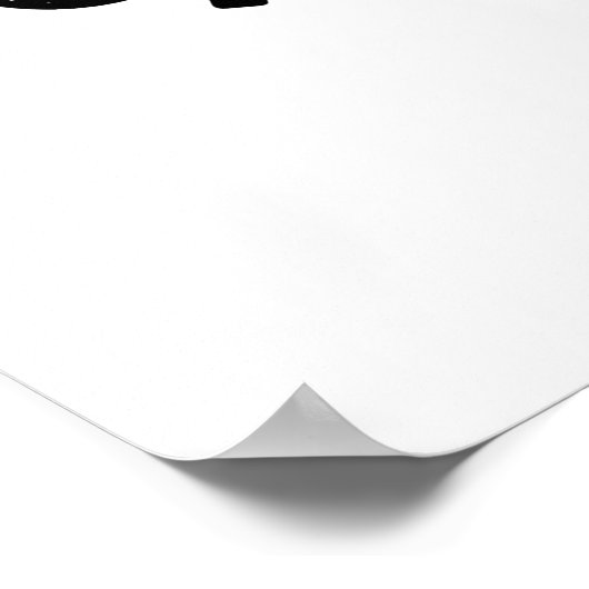 Hier vandaag Gone Tomato Funny Veggie Pun Poster (Hoek)