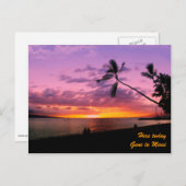 Hier vandaag naar Maui Briefkaart (Voorkant / Achterkant)