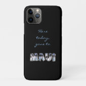 Hier vandaag naar Maui Case-Mate iPhone Case (Achterkant)
