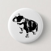 Hier, Vast Ronde Button 5,7 Cm (Voorkant)