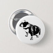 Hier, Vast Ronde Button 5,7 Cm (Voorkant /achterkant)