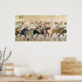 Hier vechten de Fransen Poster (Keuken)