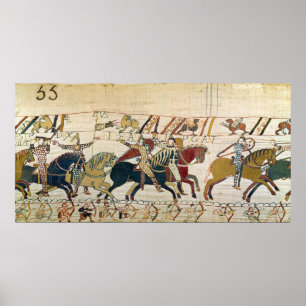 Hier vechten de Fransen Poster