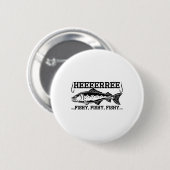 Hier Vis Grappige Visser Mannen Vader B Visliefheb Ronde Button 5,7 Cm (Voorkant /achterkant)