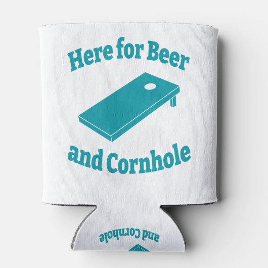 Hier voor Beer en Cornhole Blikjeskoeler (Achterkant)