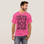 Hier voor de 90s hippe hop t-shirt (Voorkant volledig)